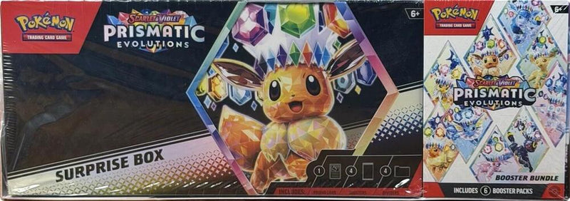 Scarlet & Violet: Prismatic Evolutions Booster Bundle + Surprise Box