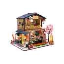 Hands Craft 3D Wooden Puzzle: DIY Miniature House: Sushi House