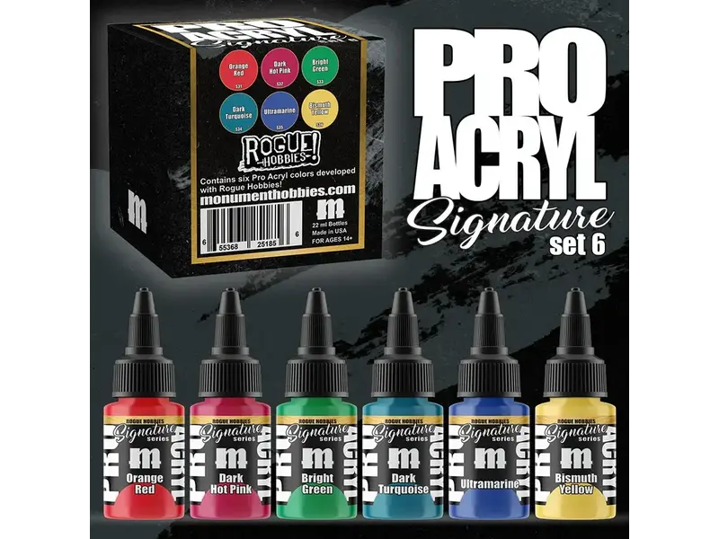 Monument Hobbies: Pro Acryl: Signature Series Set 6: Rogue Hobbies