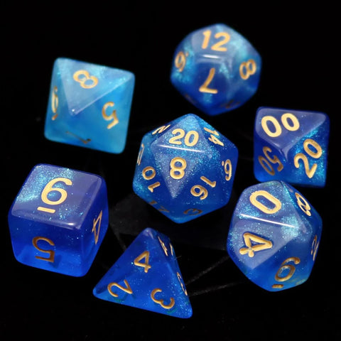Die Hard Dice: 7pc RPG Set: Mermaids Crown