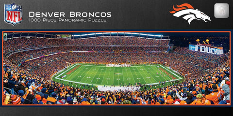 Panoramic Puzzle: Denver Broncos: 1000 Piece