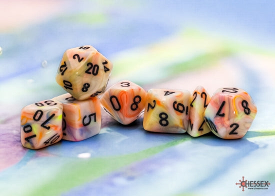 Chessex Mega-hedral: Festive Circus/Black