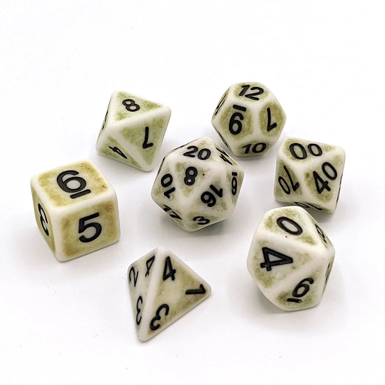 Die Hard Dice: 7pc RPG Set: Pear Ancient