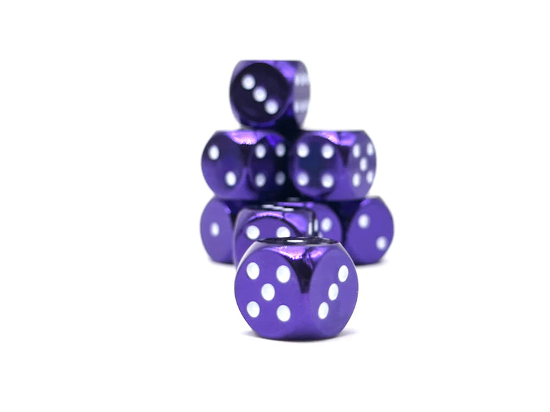 Norse Foundry Warpips RPG Dice Set: Bardic Purple 12MM (10)