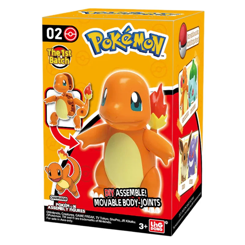 Pokémon: Pokemon Assembly Figures: Charmander
