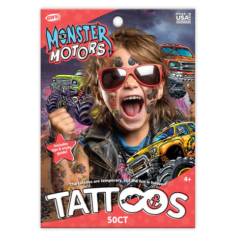 Monster Motors : 50 Tattoos