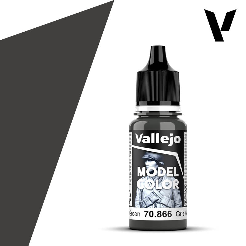 Vallejo: 18ml: Model Color: Grey Green
