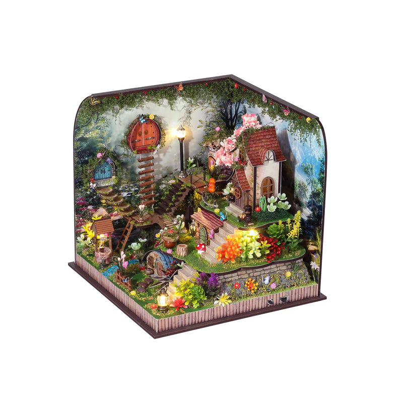 Hands Craft 3D Book Nook: DIY Miniature House: Fairy House