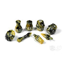 Polyhero Dice - Rogue 8 Dice Set Slick Serpent
