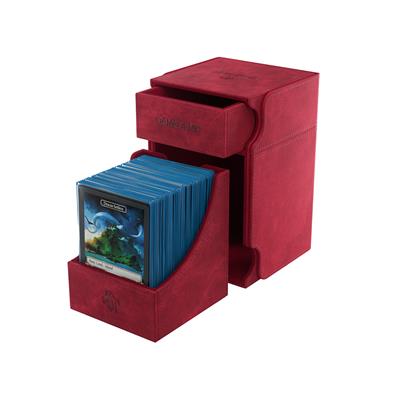 Gamegenic: Watchtower 100+ XL Card Convertible Deck Box: Red
