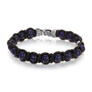 My Fun Colors Bracelets: Lapis/Black