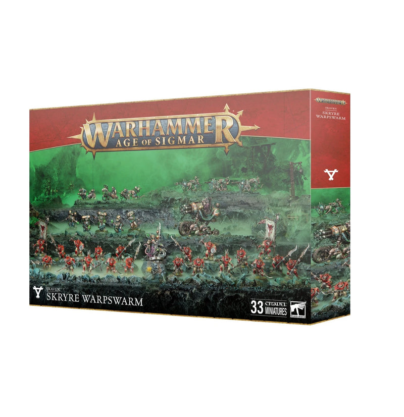 Warhammer Age of Sigmar Skaven Skryre Warpswarm