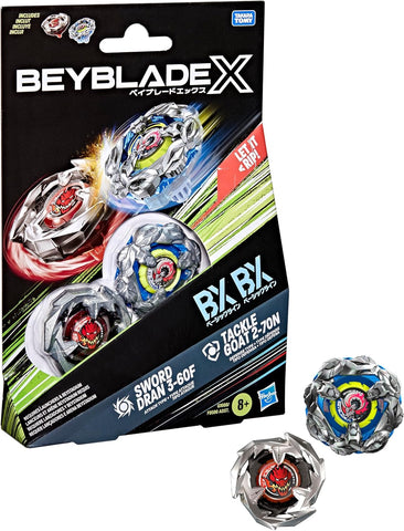 Beyblade X: Sword Dran 3-60F & Tackle Goat 2-70N
