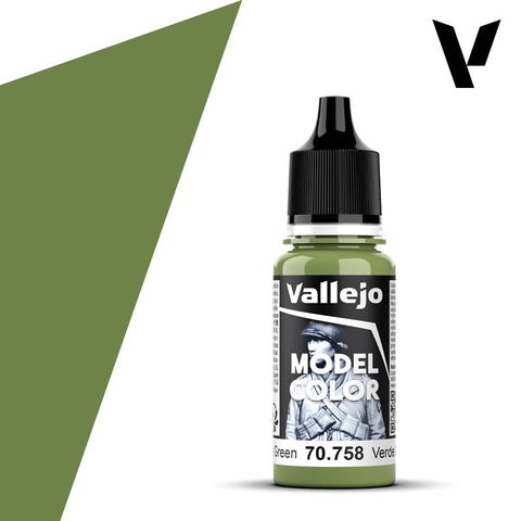 Vallejo: 18ml: Model Color: Bright Green