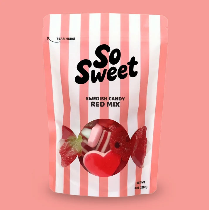 So Sweet Swedish Candy: Red Mix