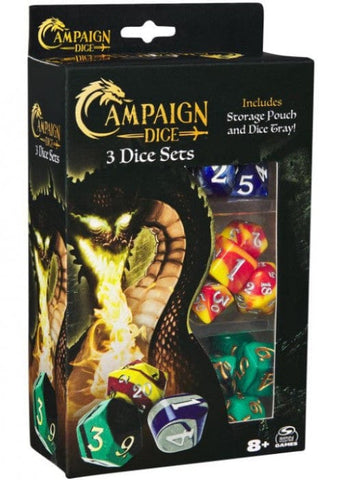 Campaign Dice: 3 Sets