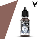 Vallejo: 18ml: Model Color: Saddle Brown