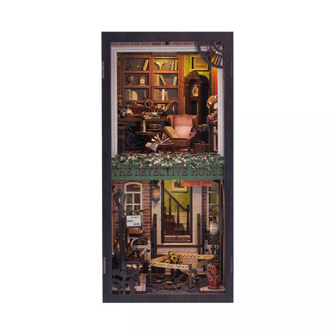 3D Wooden Puzzle Book Nook: Rose Detective Agency