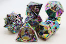 Foam Brain Games: Metal RPG Dice Set: Dice 51: Holographic Projection