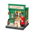 Hands Craft 3D Wooden Puzzle: DIY Miniature House: Century Post Office