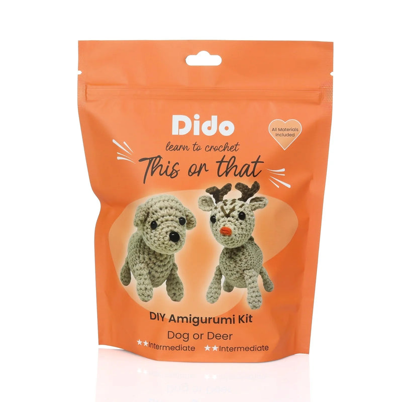 Dido DIY: Amigurumi Kit This or That: Dog or Deer