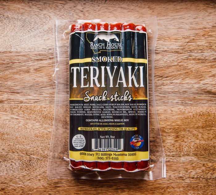 Ranch House Meats: 7 oz Pack: Teriyaki