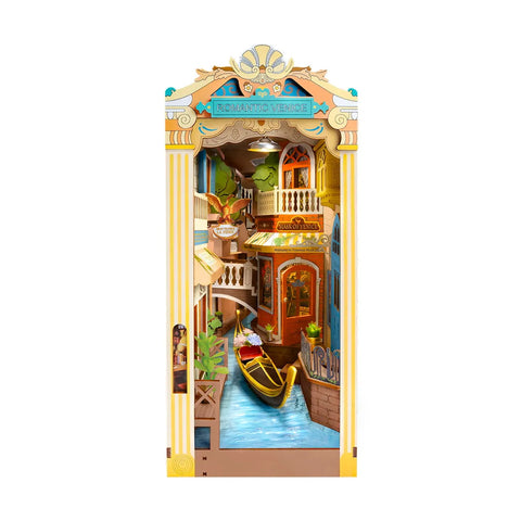 Hands Craft 3D Wooden Puzzle: Book Nook & Wonderland: Romantic Venice