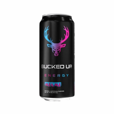 16oz: Bucked Up Energy: Miami