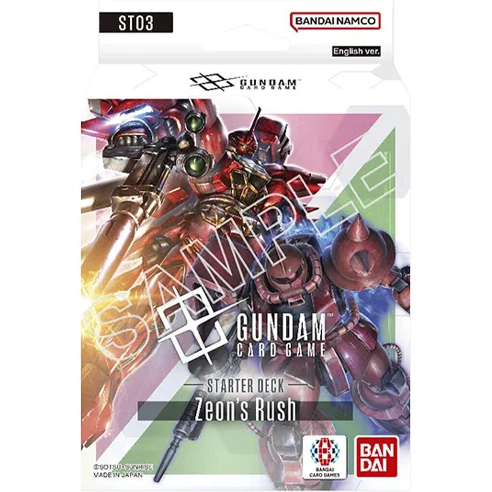 road warrior yugioh starter deck Gundam Card Game: Starter Deck: Zeon's Rush