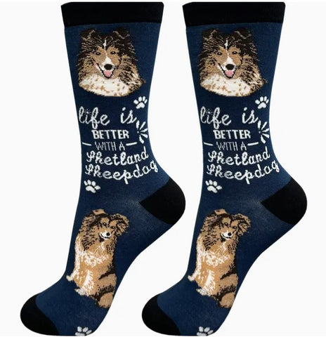 Life is Better Socks: Sheltie