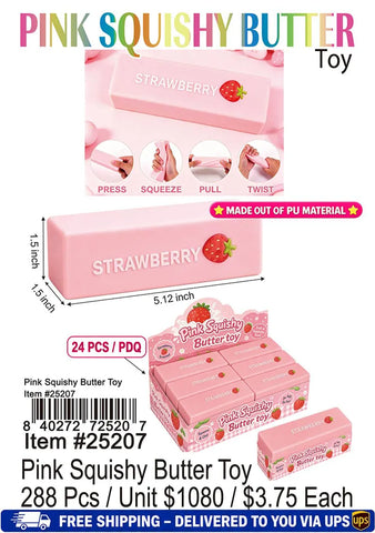 Puka: Butter Squishy: Strawberry