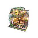 Hands Craft 3D Wooden Puzzle: DIY Miniature House: Garden Loft
