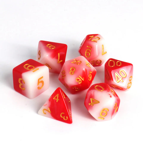 Die Hard Dice: 7pc RPG Set: Koi