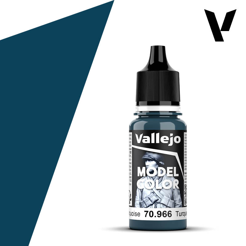 Vallejo: 18ml: Model Color: Turquoise