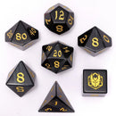 Hymgho: Dragon's Hoard Gemstone Dice: Blue Tiger Eye