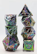 Foam Brain Games: Metal RPG Dice Set: Holographic Sword