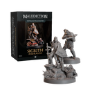 Malediction: 3D Printed Miniatures Set: Sigrith Andravos