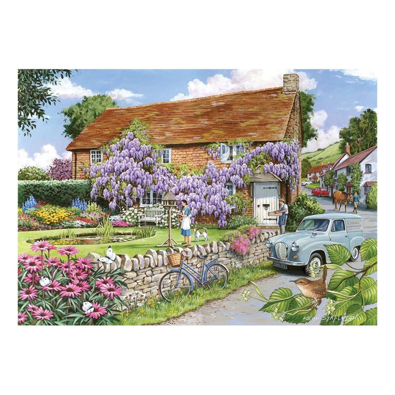 House of Puzzles: BIG 250 Piece Puzzles: Wisteria Cottage