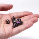 Die Hard Dice: Critlings 7pc Mini RPG Set: Burgundazzle
