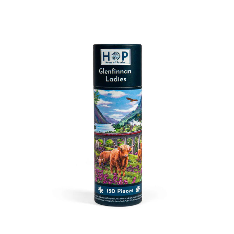House of Puzzles: 150 Piece Puzzle Tube: Glennfinnan Ladies