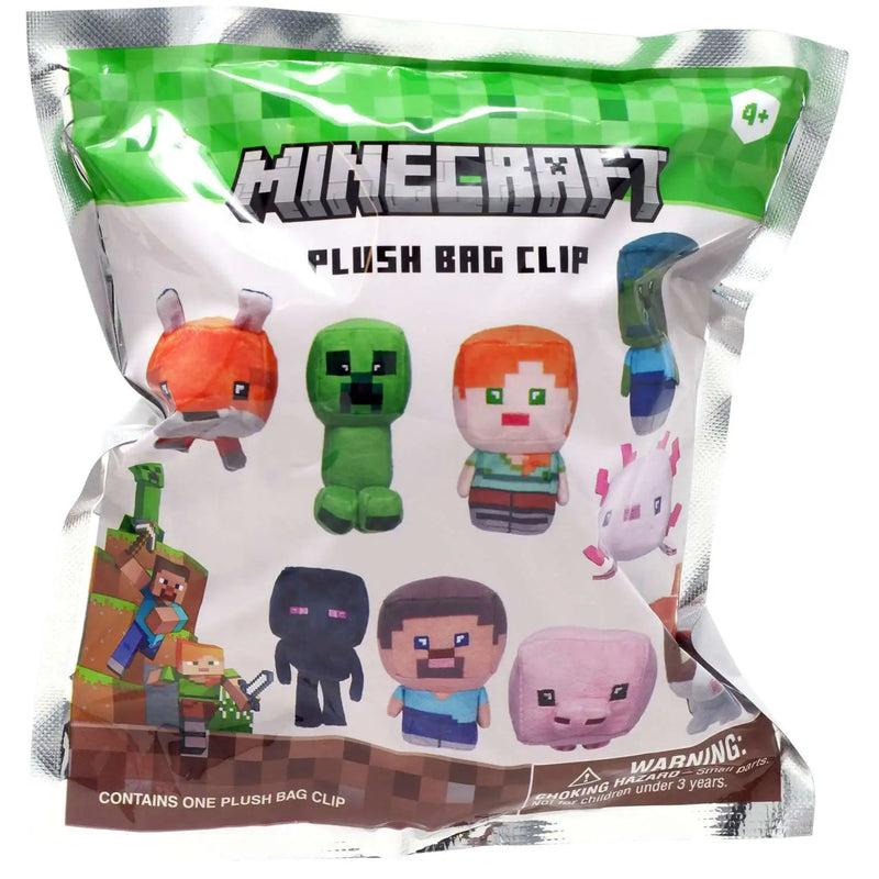 Minecraft Plush Bag Clip