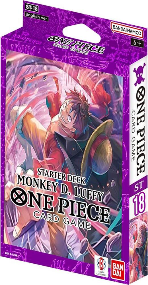 one piece card game monkey d dragon Starter Deck (Purple Monkey.D.Luffy)
