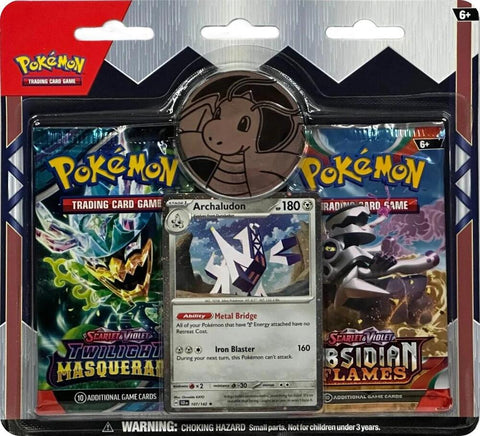 Collector's Pin 2-Pack Blister (Archaludon)