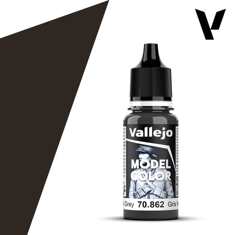 Vallejo: 18ml: Model Color: Black Grey