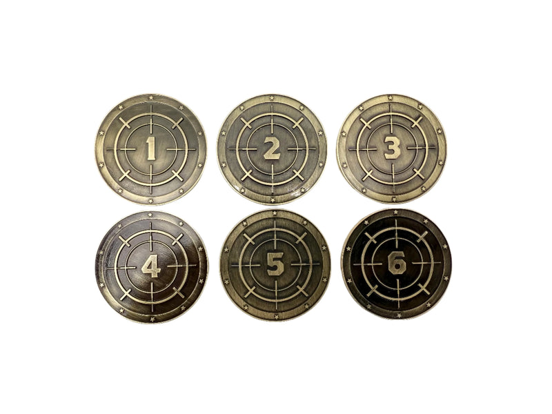 Norse Foundry: Adventure Coins: Objective Tokens: Crosshairs