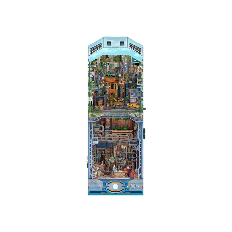 3D Wooden Puzzle: Mini Book Nook: Haven Zero