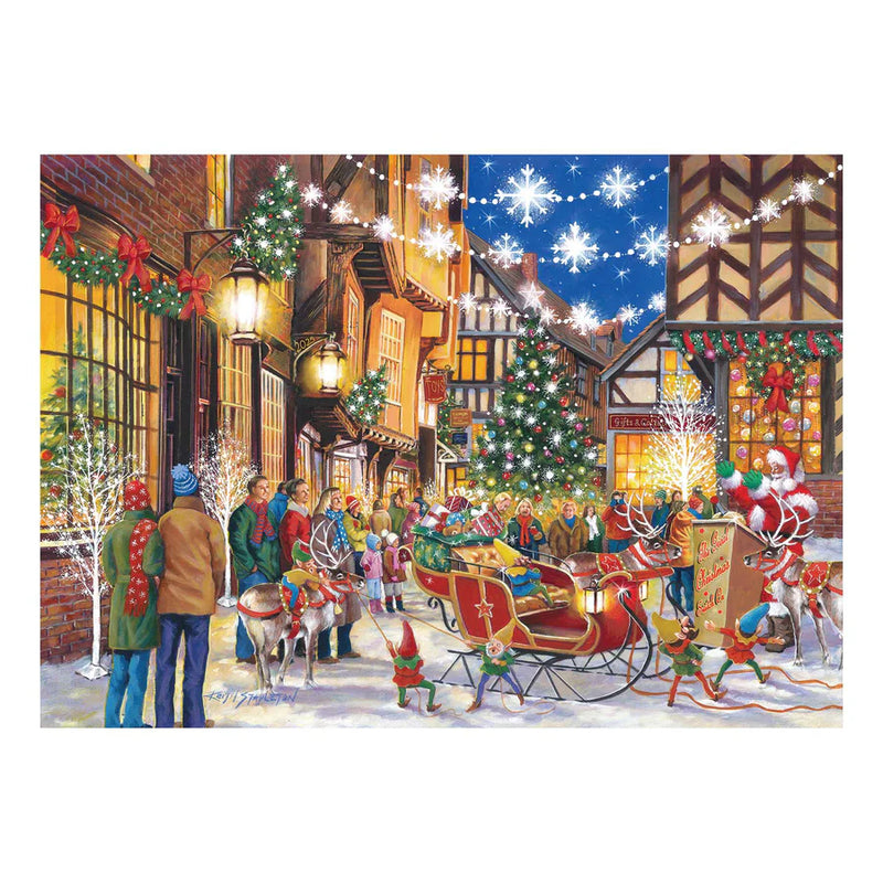 House of Puzzles: 1000 Piece Puzzles: Santa Switch On