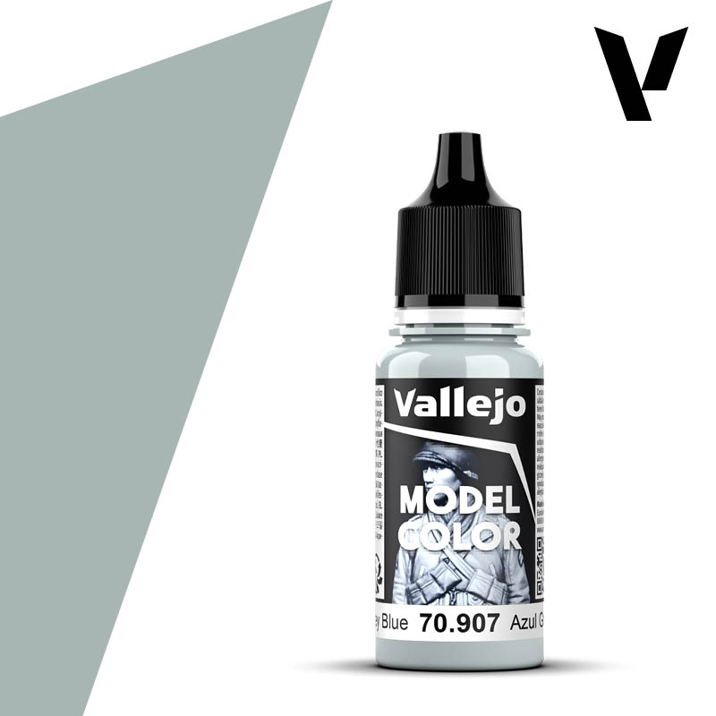 Vallejo: 18ml: Model Color: Pale Grey Blue