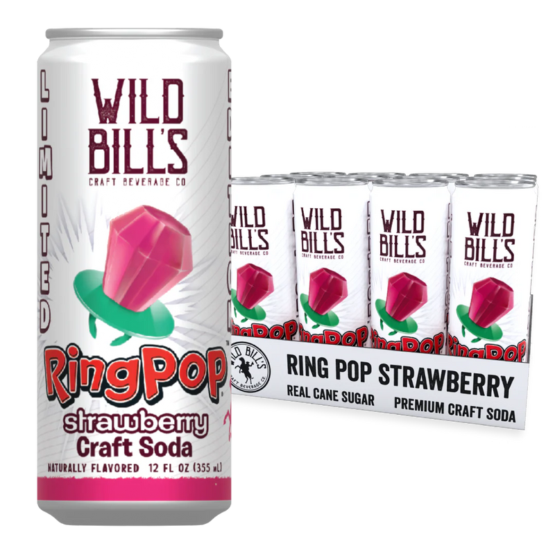Wild Bill's Craft Beverage: Ring Pop: Strawberry