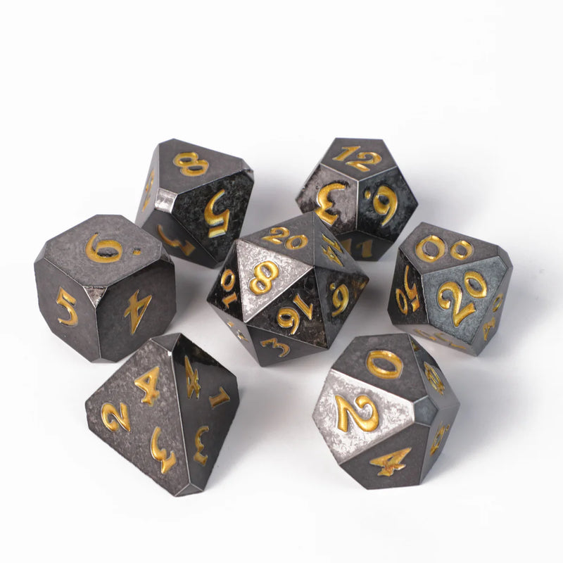 Die Hard Dice: 7pc RPG Set: Shadowlance with Gold